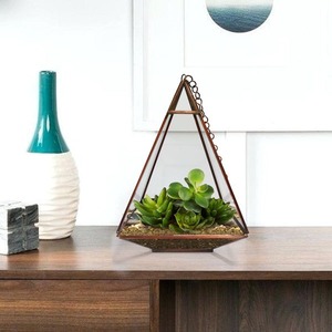 Macetas colgantes de Metal de moda exclusivas hechas a mano para balcón y sala de estar nueva condición maceta jardín decoración del hogar - Product Image 3