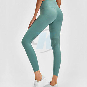 High Quality Athletic <b>Women</b> <b>Leggings</b> <b>Compression</b> Fit Breathable Quick Dry Fabric Custom Sports Wear For Exercise And Fitness Use - Product Image 4