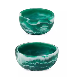 Bol en résine fait main Accent moderne intemporel par Crescent Crafts - Product Image 1