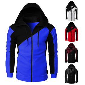 Qualité supérieure Design personnalisé Hommes Full Zip US Hoodies Casual Wear avec manches longues Teint uni pour l'hiver - Product Image 1