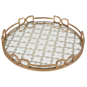 Plateau décoratif miroir en acier écologique pour la maison, organisateur de cosmétiques et bijoux, vaisselle, compatible lave-vaisselle, pour commode - Vente en gros - Product Image 5