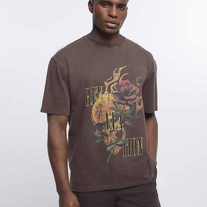 เสื้อยืดใส่ได้ทั้งชายและหญิงเสื้อยืดผ้าแคนวาสแบบแห้งเร็วสำหรับผู้ชายปรับแต่งโลโก้ได้ตามต้องการ - Product Image 5