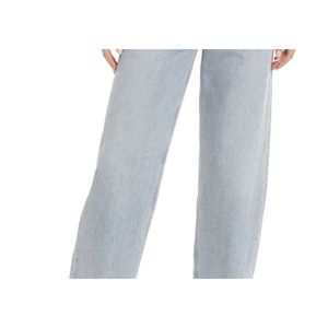 AGOLDE Jeans in Cotone Organico a Vita Super Alta, Vestibilità Larga, con Design a Fascia Strappata e Dettaglio Cut-Out Laterale, Taglia 27, in Tessuto Denim - Product Image 3