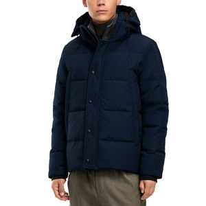 Chaquetas cortavientos de invierno cálidas de primera calidad, chaqueta acolchada con logotipo personalizado al por mayor, chaqueta acolchada para hombre - Product Image 1