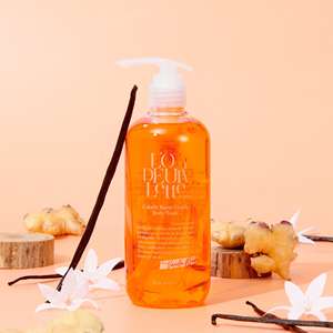 LODEURLETTE IN ENGLAND COLORFIT BURNT VANILLA BODY WASH Natural Sweet <b>Shower</b> <b>Gel</b> Body Cleanser Hydration For Daily Use 1L - Product Image 6
