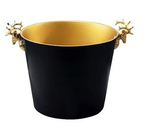 Seau à glace le plus vendu seau à glace en métal personnalisé pour la décoration d'événements de bar à la maison d'hôtel disponible à la quantité en vrac. - Product Image 2