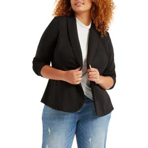 เสื้อแจ็คเก็ตผู้หญิง Eloquii ไซส์พลัสสำหรับ Ali Blazer สีดำ ไซส์ 18W - เสื้อแจ็คเก็ตผู้หญิงที่สวมใส่สบาย - Product Image 4