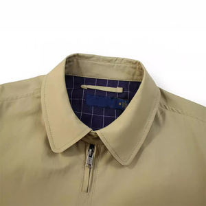 Blouson aviateur pour homme sur mesure, coupe ajustée, haute qualité, épais, imperméable, fermeture éclair, adapté à l'hiver, vente chaude au prix de gros - Product Image 4