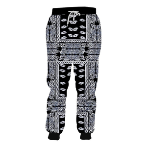 Full Pattern Sublimation Print Pants High Waist <b>Men</b> <b>Slim</b> <b>Fit</b> Stretch <b>Jogger</b> Sweat Pant for Unisex - Product Image 1