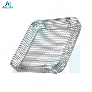 Canasta Manual ALMAC 2025 con Base Plana y Laterales Perforados, Instrumento Confiable para un Manejo Seguro en Clínicas Médicas, Almacenamiento con Certificación CE - Product Image 5