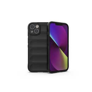 Funda Protectora de Silicona TPU Suave con Diseño Étnico para iPhone 14 13 Pro Max, Diseño de Espalda Hueca, Color Rojo - Product Image 3