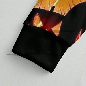 Sudadera con capucha de algodón 100% para hombre, nueva moda, manga larga, ajuste holgado, informal, Polar, sublimación térmica, ropa de calle de Halloween - Product Image 5