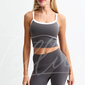 Conjunto de Yoga para Mujer de Alta Calidad, Sin Costuras, de Spandex y Poliéster, en Oferta - Product Image 6