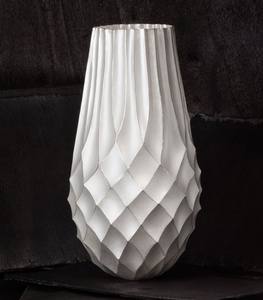 Nuevo diseño, florero de Metal blanco, decoración navideña de acero inoxidable para bodas y decoración del jardín del hogar - Product Image 1