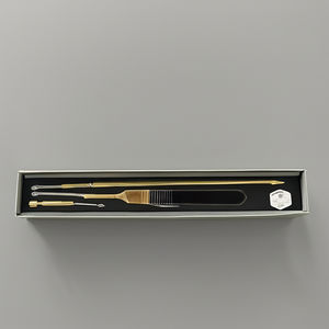 คีมสกัดปลูกผมพร้อมกระเป๋าหนังผู้ผลิตขายส่ง - Product Image 1