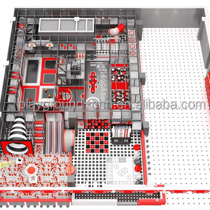 El más adorable Temático Atractivo Alta calidad Certificado Indoor Playzone Trampoline Park Ninja Course <span class=keywords><strong>para</strong></span> la venta - Product Image 1