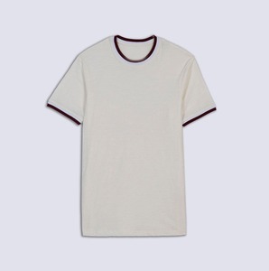 เสื้อยืดผู้ชายสีเขียวมะกอก ทรงปกติ แขนสั้น สวมใส่สบาย ระบายอากาศได้ดี ผ้าฝ้าย 100% คอกลม ผ้าเจอร์ซีย์ถัก สีพื้น ทรงโอเวอร์ไซส์ - Product Image 2