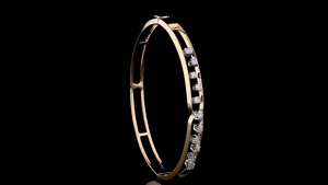 เครื่องประดับเพชรเลี้ยงในห้องปฏิบัติการทรงกลมเจียระไนแบบบริลเลียนท์ สไตล์มินิมอล เหมาะสำหรับสวมใส่ในโอกาสทางการและใช้งานในชีวิตประจำวัน - Product Image 6