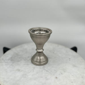 ชุดเตาเผาเครื่องหอมโลหะตีขึ้นรูป พร้อมผิวสแตนเลส ดีไซน์ทรงถ้วยแบบดั้งเดิม สำหรับใช้ในบ้านสไตล์ตะวันออกกลางและอ่าวอาหรับ เหมาะสำหรับเป็นของขวัญ - Product Image 5