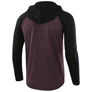 Sweat à capuche personnalisé poids lourd 100% coton noir blanc respirant polaire pull à capuche surdimensionné hommes sweats - Product Image 4