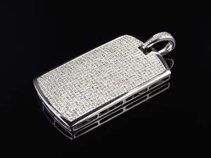 จี้เพชรออกแบบได้ตามต้องการ925เงินสไตล์ฮิปฮอปสุดหรูเครื่องประดับไม่เหมือนใครสำหรับผู้ชายผู้หญิง - Product Image 2