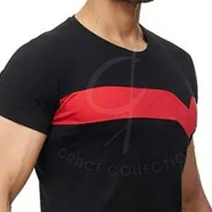 Ensemble de tenues en coton de haute qualité pour hommes, short et t-shirt surdimensionné uni respirant de style décontracté, design pékin personnalisé pour l'été - Product Image 5