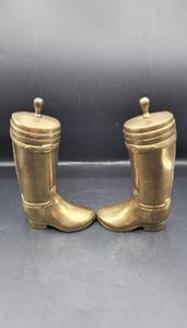 AK Brass Giày Shape kim loại bookends trong đánh bóng hoàn thành hiện đại mảnh cho Bảng trang trí nội thất/phòng khách trang trí nội thất - Product Image 4