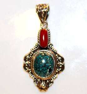 Colgante de estilo religioso de cristal de Plata de Ley 925 Unisex de alta calidad, joyería nepalí, piedras preciosas naturales, ocasiones de regalo para fiestas - Product Image 5