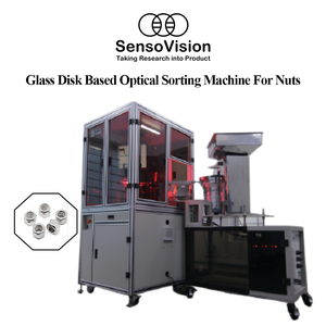 เครื่องตรวจสอบน็อตฝาปิดด้วยการมองเห็นที่ป้อนอัตโนมัติและดิสก์แก้ว - Product Image 2
