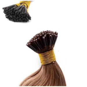 Strawberry Blonde #27 I-Tip Extensiones de Cabello 100% Remy Cabello humano de larga duración - Product Image 5