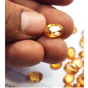 53 Pcs de Ceylan Naturel Hessonite 8mm à 11mm Ovale Facette 185 Cts Lot Iroc Ventes Haute Qualité Gomed Gemstones coupe US $93 pour tous - Product Image 4