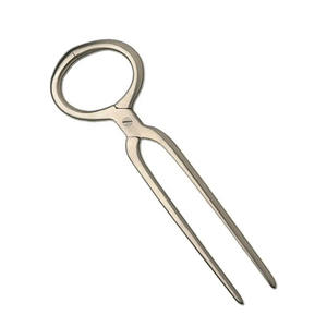 Probador de pezuñas profesional Herramientas de herrador Pinzas de pezuñas de caballo de acero inoxidable - Product Image 1