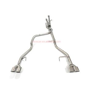 Dostoyota Tundra 5.7L รถ<span class=keywords><strong>กระบะ</strong></span> Ss304แบบ catback valved กีฬา - Product Image 2