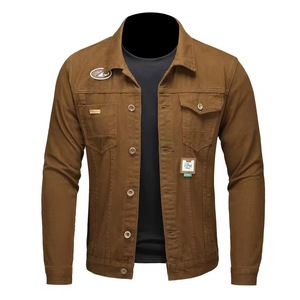 Vêtements pour hommes à manches longues Vestes en jean en vrac avec taille personnalisée Veste en jean en denim de style le plus récent - Product Image 6