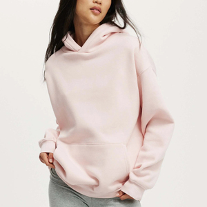 <b>Acid</b> Wash Winter Hoodies for Women Breathable Anti-Wrinkle Slim Fit <b>Drop</b> Shoulder 100% Cotton - Product Image 1