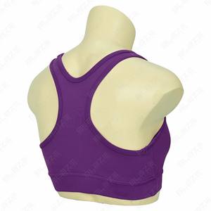 Sujetadores Deportivos Personalizados de Spandex/Nailon de Media Sujeción para Todos los Niveles de Fitness con Leggings de Yoga de Cintura Elástica con Estiramiento en Cuatro Direcciones - Product Image 4