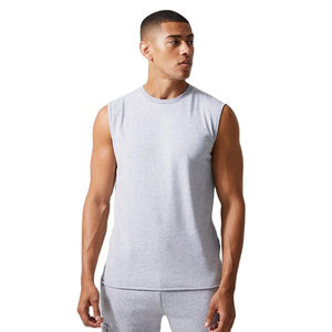 Camiseta sin Mangas Casual de Verano para Hombre, para Moda Urbana, Transpirable, Anti-UV, Ecológica, de Punto, para Deportes al Aire Libre - Product Image 1
