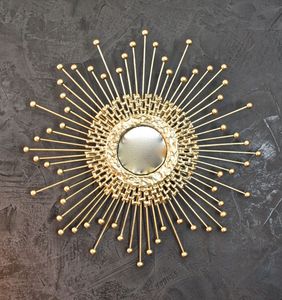 Elegante Marco de espejo de pared de aluminio de forma ovalada, diseño personalizado hecho a mano para una decoración única para el hogar - Product Image 1