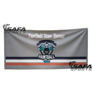 Pancarta de Vinilo Personalizada a Todo Color para Equipo de Paintball, Pancarta de Ganador para Interiores y Exteriores con Ojales para Accesorios de Paintball - Product Image 3