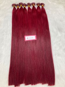 ต่อผมคุณภาพสูงแบบ I-Tip เคราติน ผมแท้ 100% เนียนตรงเป็นลอนธรรมชาติ จัดเรียงเกล็ดผมอย่างสมบูรณ์แบบ ผมสองชั้น - Product Image 6