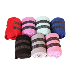 Vente chaude Hip Circle Bande de Résistance Logo Personnalisé Fitness Yoga Équipement Usine Taille Disponibilité Durable En Caoutchouc Pvc Matériaux - Product Image 1