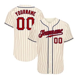 Uniforme de baseball pour adultes 2026 de haute qualité 100 % polyester, séchage rapide, antibactérien, respirant, impression personnalisée du nom de l'équipe - Product Image 1