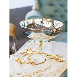 Royal Design Brass And Stainless Steel Metal Dry Fruits <b>Bowl</b> Dinnerware Food Mixing <b>Bowl</b> For Nuts Dessert & <b>Snacks</b> Storage <b>Bowl</b> - Product Image 1