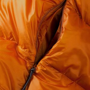 Chaqueta acolchada de lona de invierno personalizada para hombre con cuello levantado y logotipo en la parte delantera relleno de algodón premium a prueba de viento ligero - Product Image 5