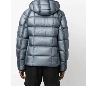 Factory Direct Men's Quilted Puffer Jacket - Warm Hooded Zip-Up Long Winter Coat for Men Hot Sales Long Fashion <b>Padded</b> Jacket - Product Image 2