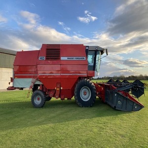 Moissonneuse-batteuse hybride automatique MF 9380 Massey Ferguson Delta, largeur de coupe 2100 mm, pour céréales, maïs, blé, riz, ail - Product Image 6