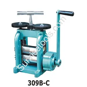 Molino de laminación [Características en este diseñado para satisfacer la mayoría de las necesidades de los joyeros y metaleros. Se proporcionan dos agujeros en la base]