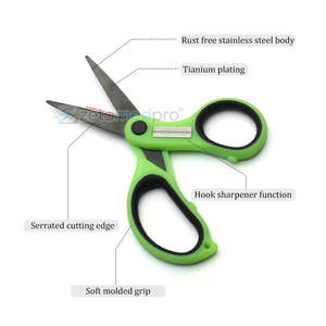 Cortador de Línea Portátil, Tijeras para Trenzas de Pesca de Acero Inoxidable Afilado, Cortador de Línea Fácil de Usar, Tijeras para Trenzas de Pesca - Product Image 4