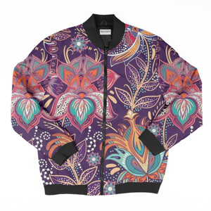 แจ็กเก็ตกันลมผ้าซาตินสำหรับผู้ชายไซส์ใหญ่พิเศษออกแบบได้ตามต้องการสำหรับฤดูหนาว - Product Image 1