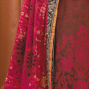 Nueva llegada señoras Shalwar Kameez ropa de invierno tela de seda de calidad traje de 3 piezas Venta caliente sin coser y cosido para fiestas - Product Image 6